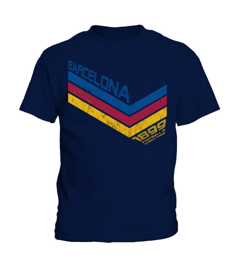 Football Is Everything Barcelona 80S Retro Kids T-Shirt
