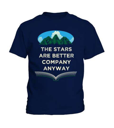 Stars Are Better Company Wildlife Camping Outdoor Kids T-Shirt