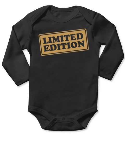 Limited Edition - Slogan - Special - Unique Long Sleeve Baby One-Piece