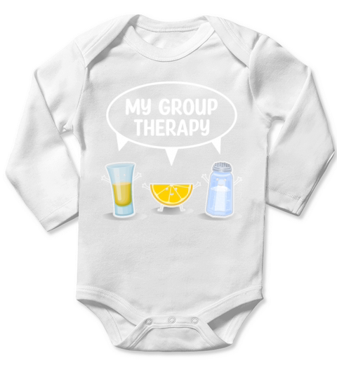 Liquor Vintage Glass Drinker Life Tequila Drinking Long Sleeve Baby One-Piece