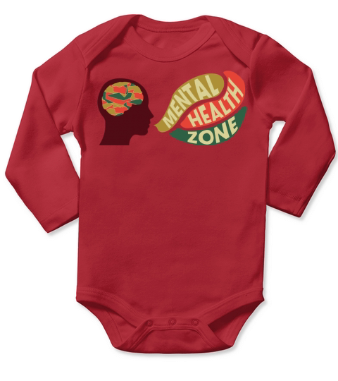 make your mental health a priority Long Sleeve Baby One-Piece