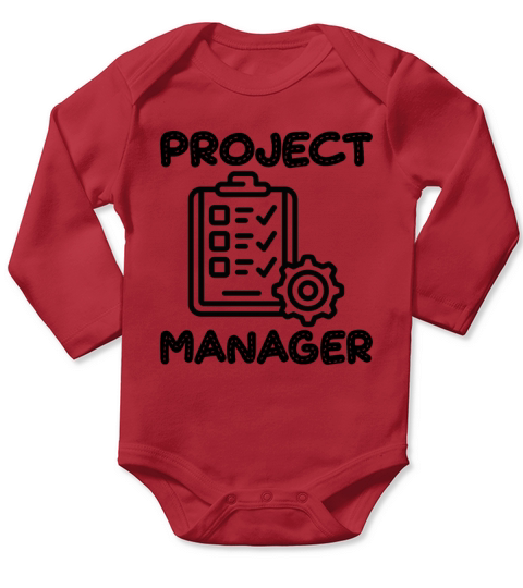 Project Manager Long Sleeve Baby One-Piece