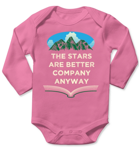 Stars Are Better Company Wildlife Camping Outdoor Long Sleeve Baby One-Piece