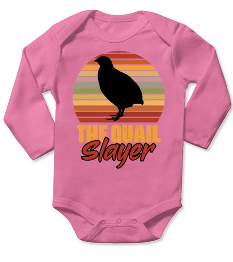 Vintage The Quail Slayer For Northern Bobwhite Long Sleeve Baby One-Piece