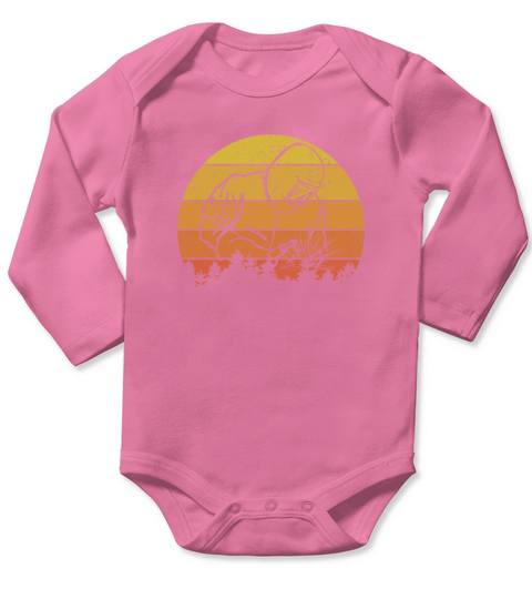 Welder Retro Vintage Sunset 70s Welding Humor Pun Long Sleeve Baby One-Piece