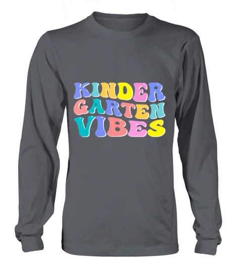100 Days Of School Design for Kindergarten Teacher Long sleeved Unisex