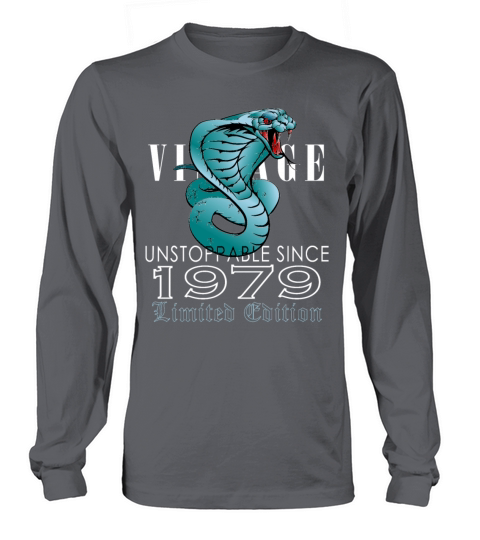 1979 Vintage Cobra 44 Years Limited Edition Long sleeved Unisex