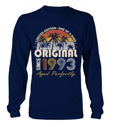 30th birthday vintage 1993 original since 1993 Long sleeved Unisex