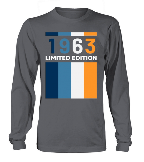 60 Years Vintage 1963 Retro 60th Birthday Long sleeved Unisex