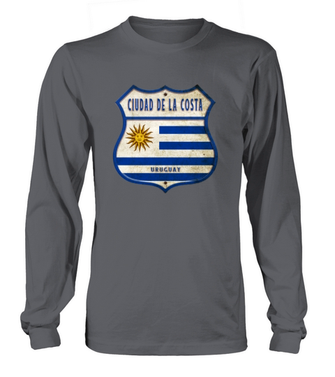 Ciudad de la Costa Uruguay Vintage Design Long sleeved Unisex
