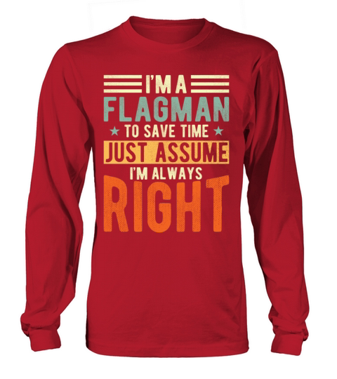 Flagman Long sleeved Unisex