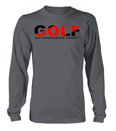 GOLF SPORT BLACK AND RED COLOR Long sleeved Unisex