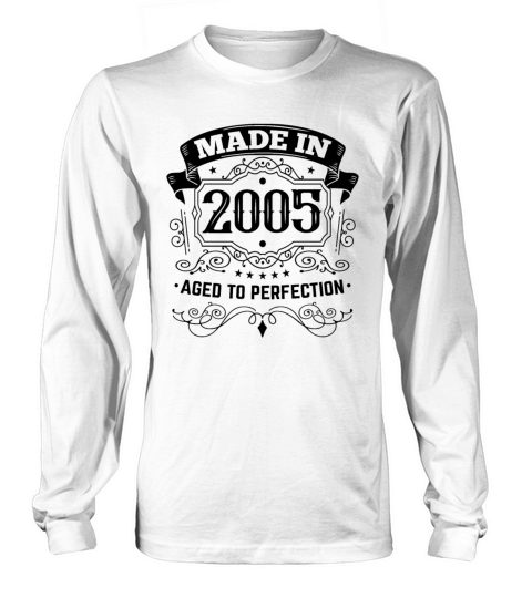 Made in 2005 vintage birthday Long sleeved Unisex