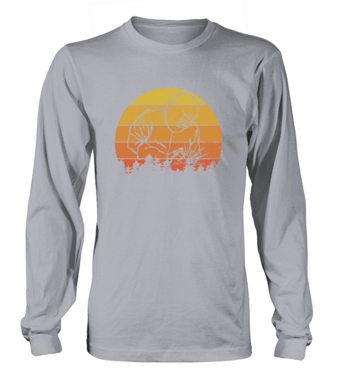 Welder Retro Vintage Sunset 70s Welding Humor Pun Long sleeved Unisex