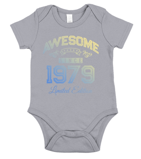 1979 awesome since Short Sleeve Baby One-Piece