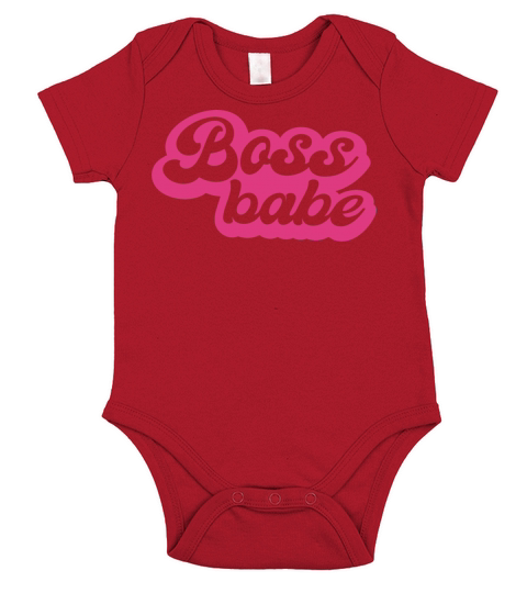Boss Babe Aesthetic Women Power Feminism Short Sleeve Baby One-Piece