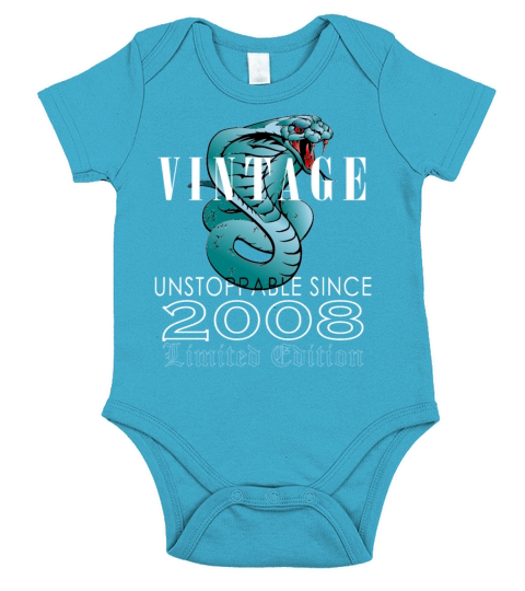 Cobra 2008 Vintage 15 Year Limited Edition Short Sleeve Baby One-Piece