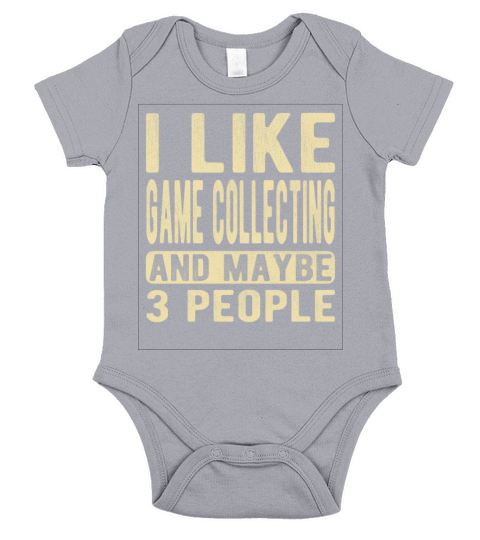 Game collecting Saying Short Sleeve Baby One-Piece