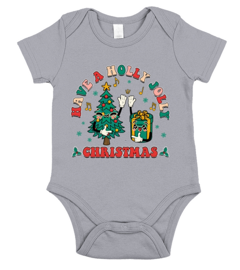 Have A Holy Jolly Christmas Short Sleeve Baby One-Piece