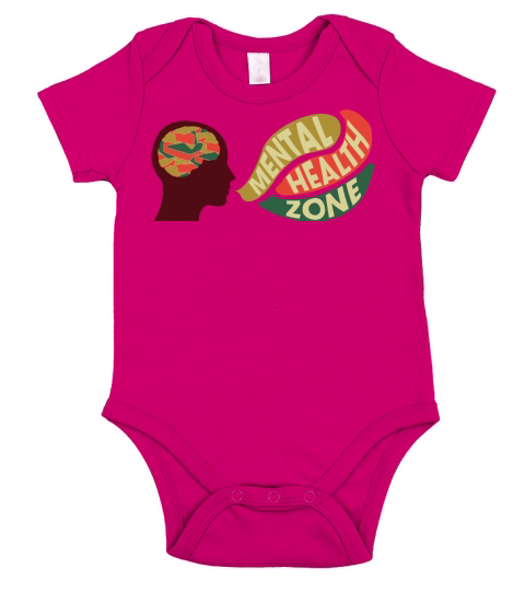 make your mental health a priority Short Sleeve Baby One-Piece