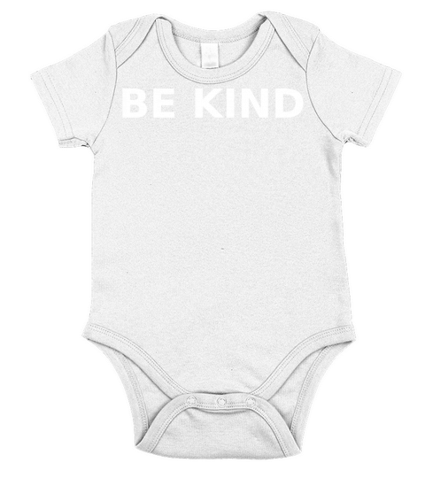 motivational quotes be kind Short Sleeve Baby One-Piece
