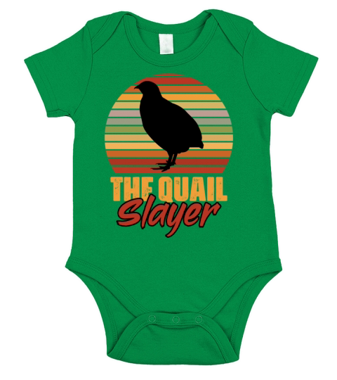 Vintage The Quail Slayer For Northern Bobwhite Short Sleeve Baby One-Piece