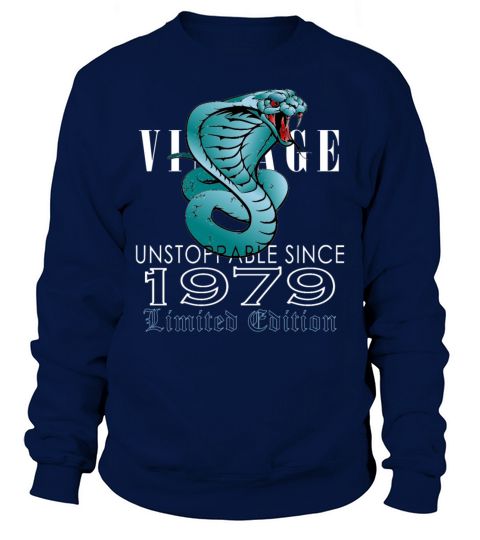1979 Vintage Cobra 44 Years Limited Edition Sweatshirt Unisex