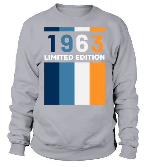 60 Years Vintage 1963 Retro 60th Birthday Sweatshirt Unisex