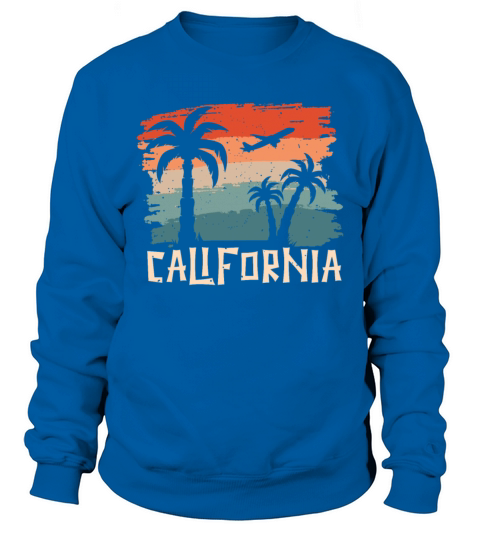 California Summer Sun Palms Beach Water Cali Love Sweatshirt Unisex