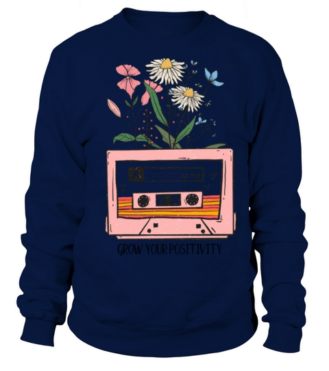 Grow Your Positivity Quote Sweatshirt Unisex