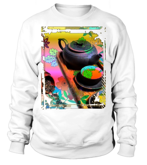 Japan Tea Ceremony Collage Art 99 Sweatshirt Unisex