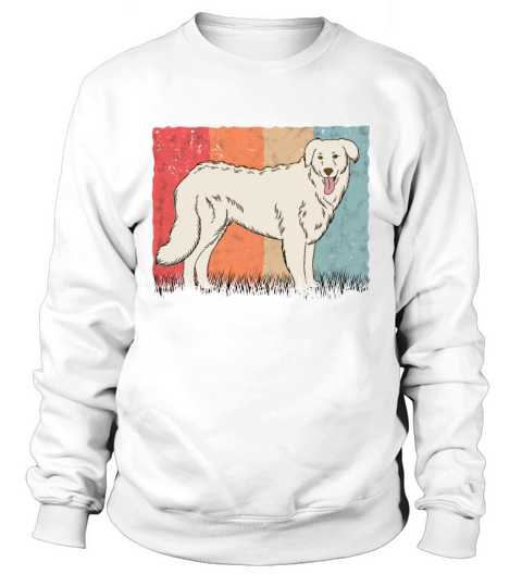 Kuvasz Retro Owner Vintage Sweatshirt Unisex