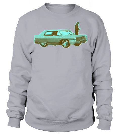 Shorty Cadillac Cyan Brown Sweatshirt Unisex
