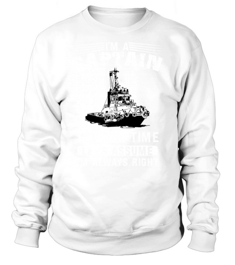 Tugboat Quote For A Tug Captain Tug Life Sweatshirt Unisex