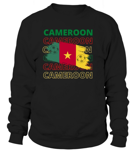 World Cameroon Soccer Vintage Sweatshirt Unisex
