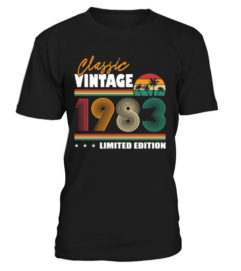 40th birthday born in 1983 classic vintage 1983 T-Shirt Unisex
