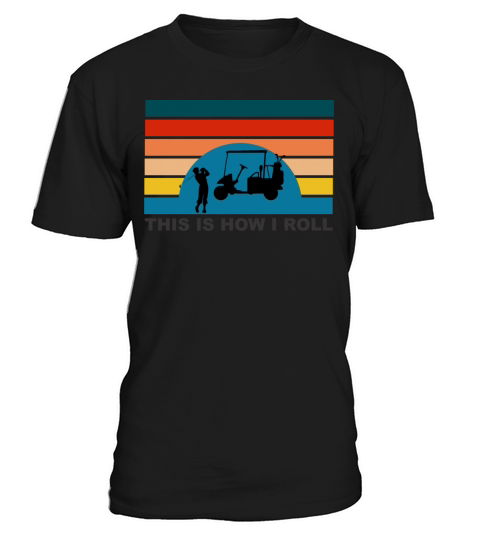 Funny Retro Vintage Golf Shirt T-Shirt Unisex