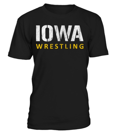 Iowa Wrestling Vintage Distressed T-Shirt Unisex