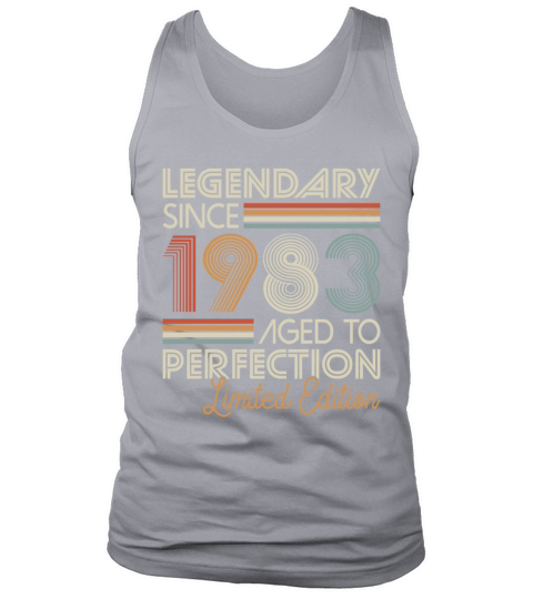 40th birthday vintage 1983 legendary since 1983 Tank Top Unisex