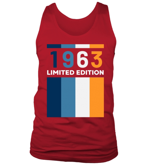 60 Years Vintage 1963 Retro 60th Birthday Tank Top Unisex