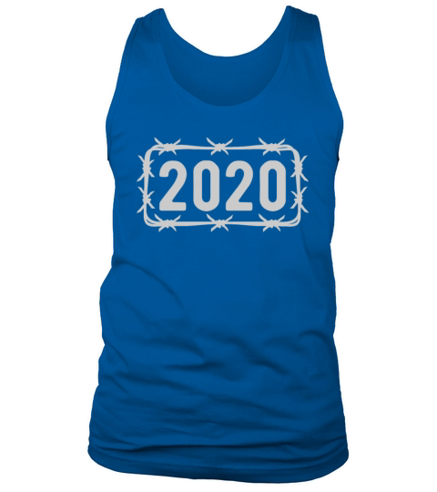 Birthday Vintage 2020 Barbed Wire Tank Top Unisex