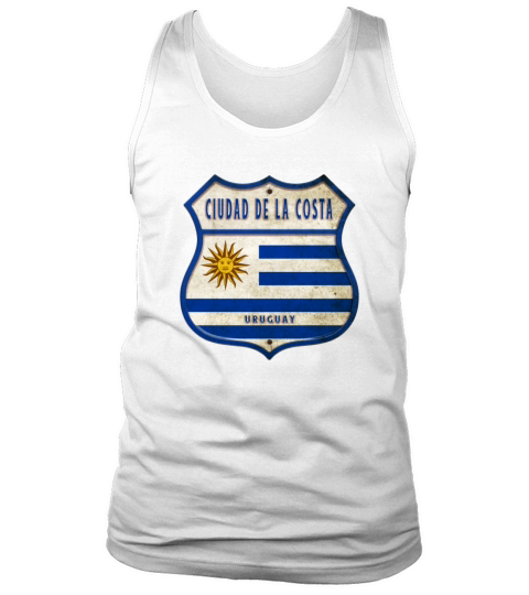 Ciudad de la Costa Uruguay Vintage Design Tank Top Unisex