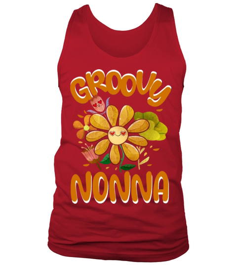 Groovy Nonna Family Matching Vintage Family Tank Top Unisex