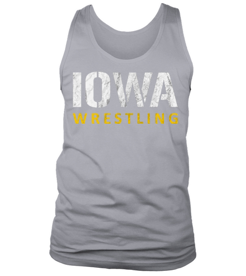 Iowa Wrestling Vintage Distressed Tank Top Unisex