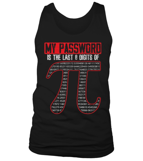 Math Instructor Math Teacher Mathematician Pi Day Tank Top Unisex
