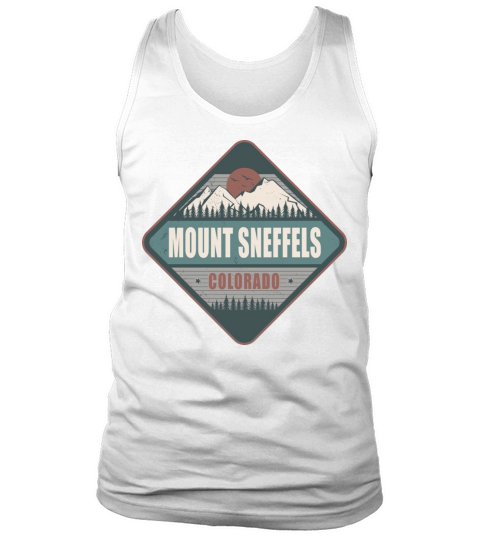 Mount Sneffels Colorado US Vintage Hiking Design Tank Top Unisex