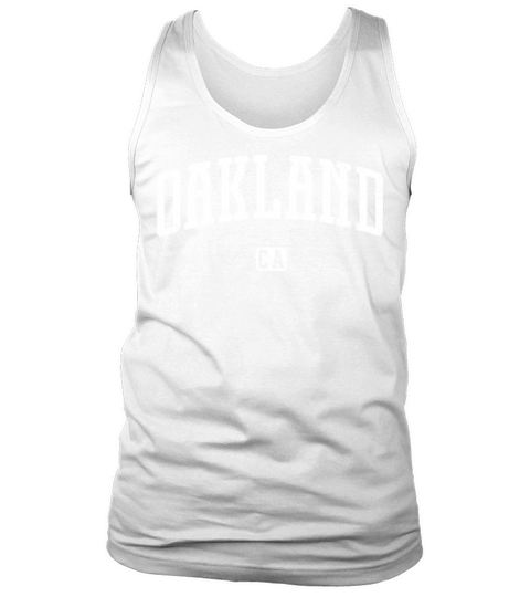 Oakland California Vintage Style Tank Top Unisex