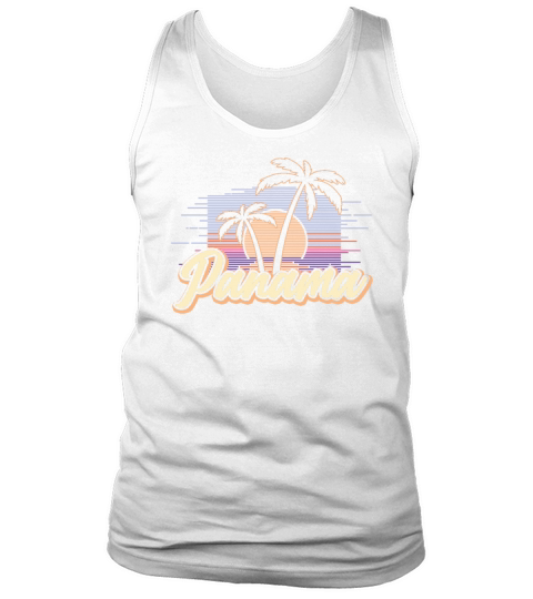 Panama Vintage Sunset Panamanian Wildness Tank Top Unisex