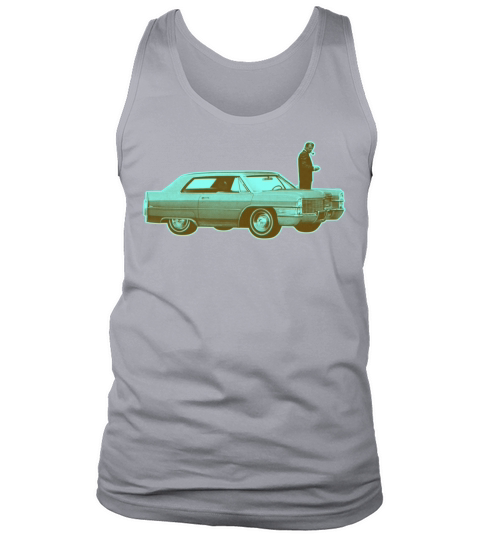 Shorty Cadillac Cyan Brown Tank Top Unisex