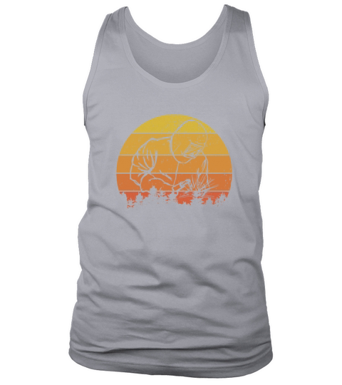 Welder Retro Vintage Sunset 70s Welding Humor Pun Tank Top Unisex